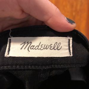 Madewell 9” Raw Hem Ankle Skinny Jean